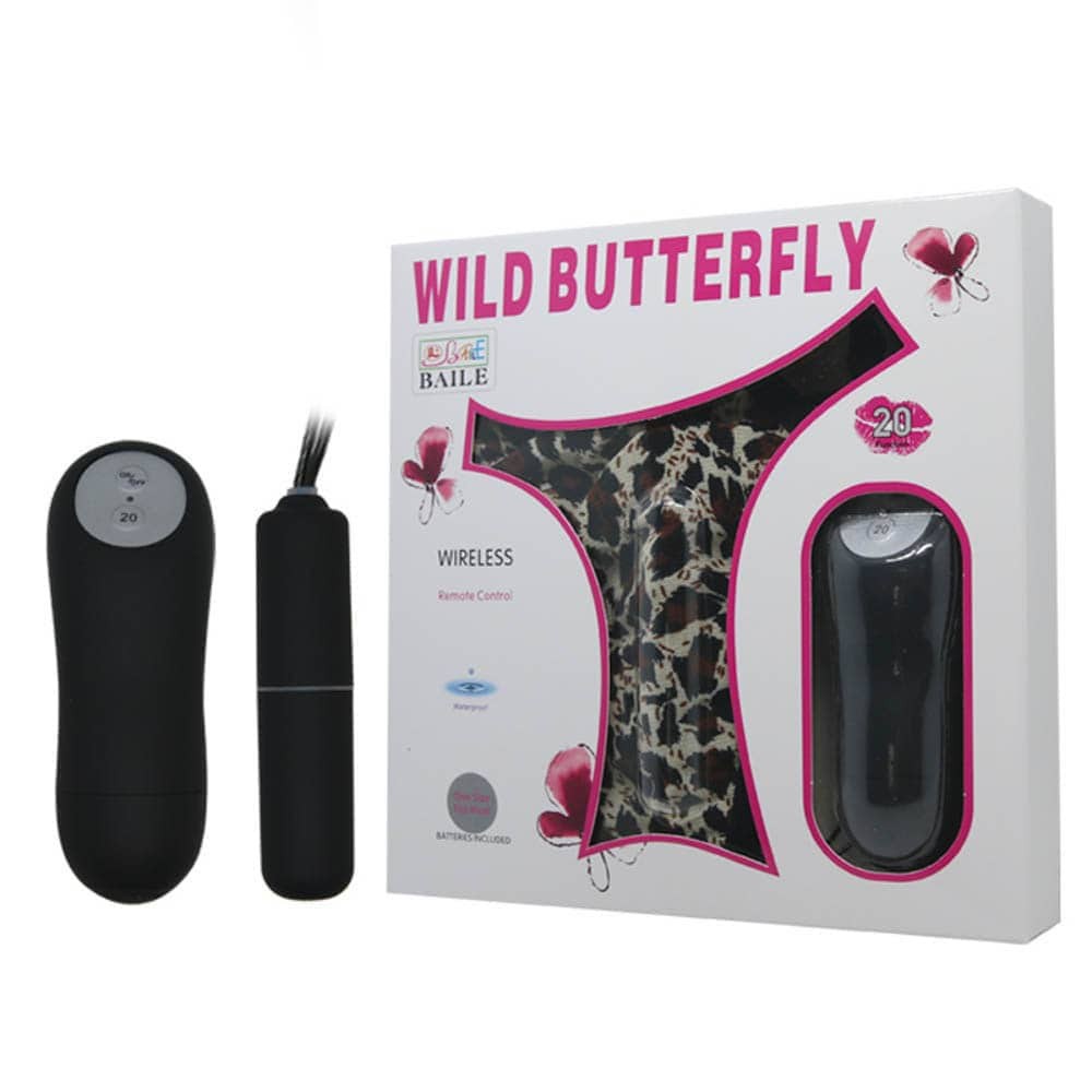 Wild Butterfly Panty With Bullet - Mini vibrátorok és tojások