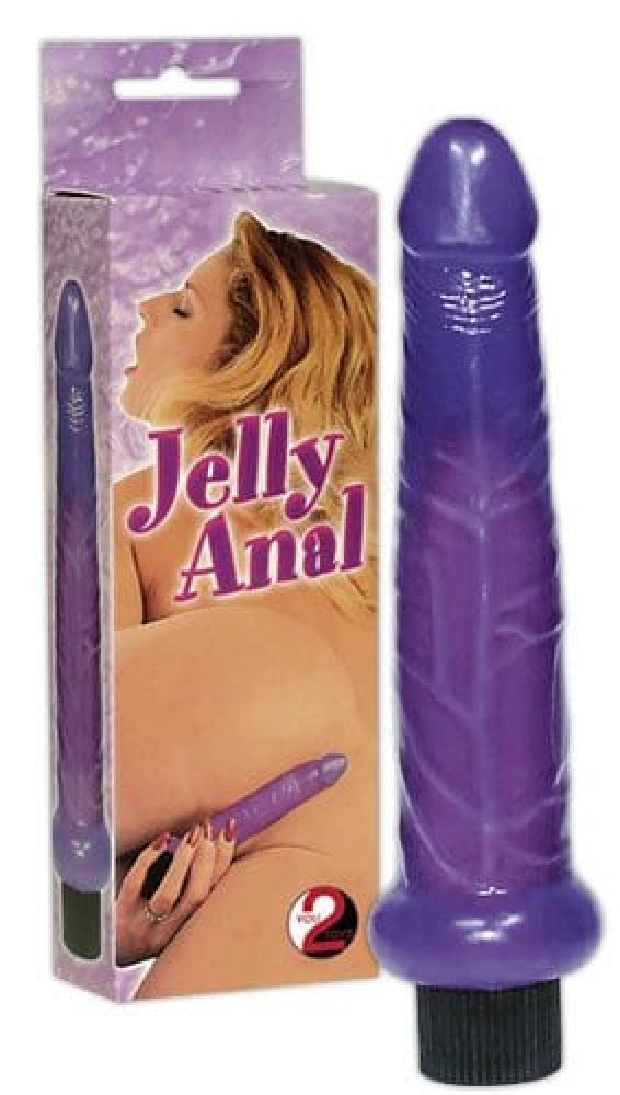 Jelly Anal Purple - Nonfiguratív vibrátorok