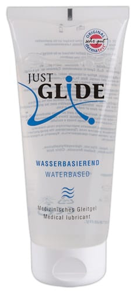 Just Glide Water 200ml - Vízbázisú síkosítók