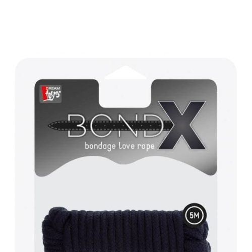 Bondx Love Rope 5 m Black - Bilincsek - Kötözők