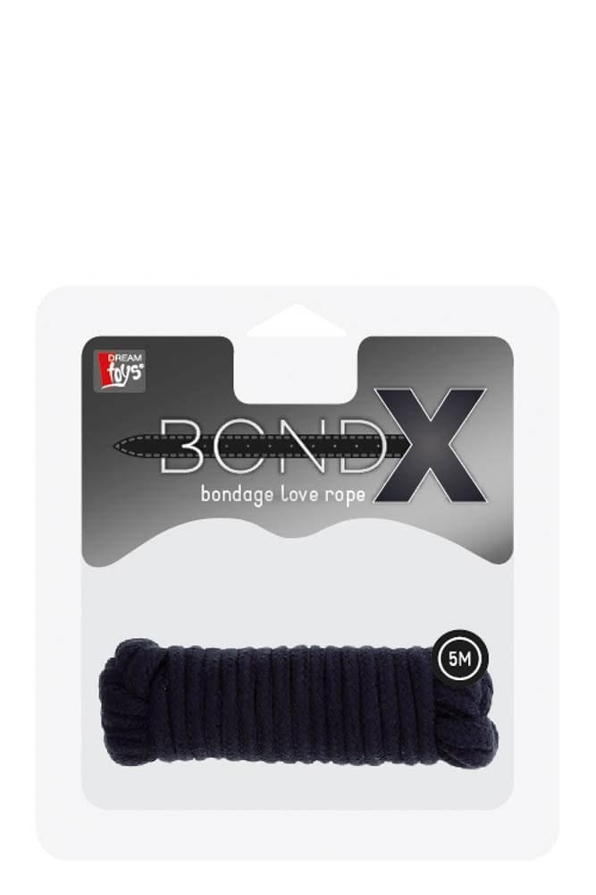 Bondx Love Rope 5 m Black - Bilincsek - Kötözők