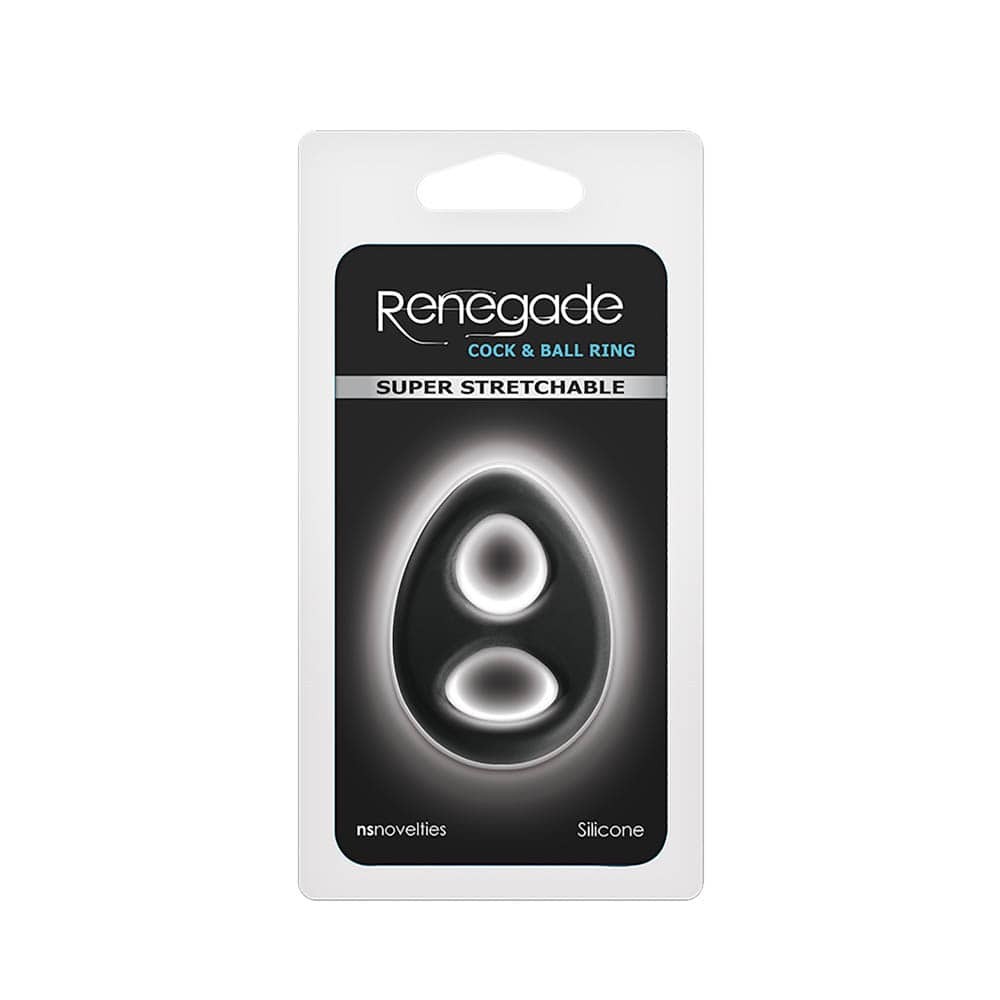 Renegade Romeo Soft Ring Black - Péniszgyűrűk - Mandzsetták