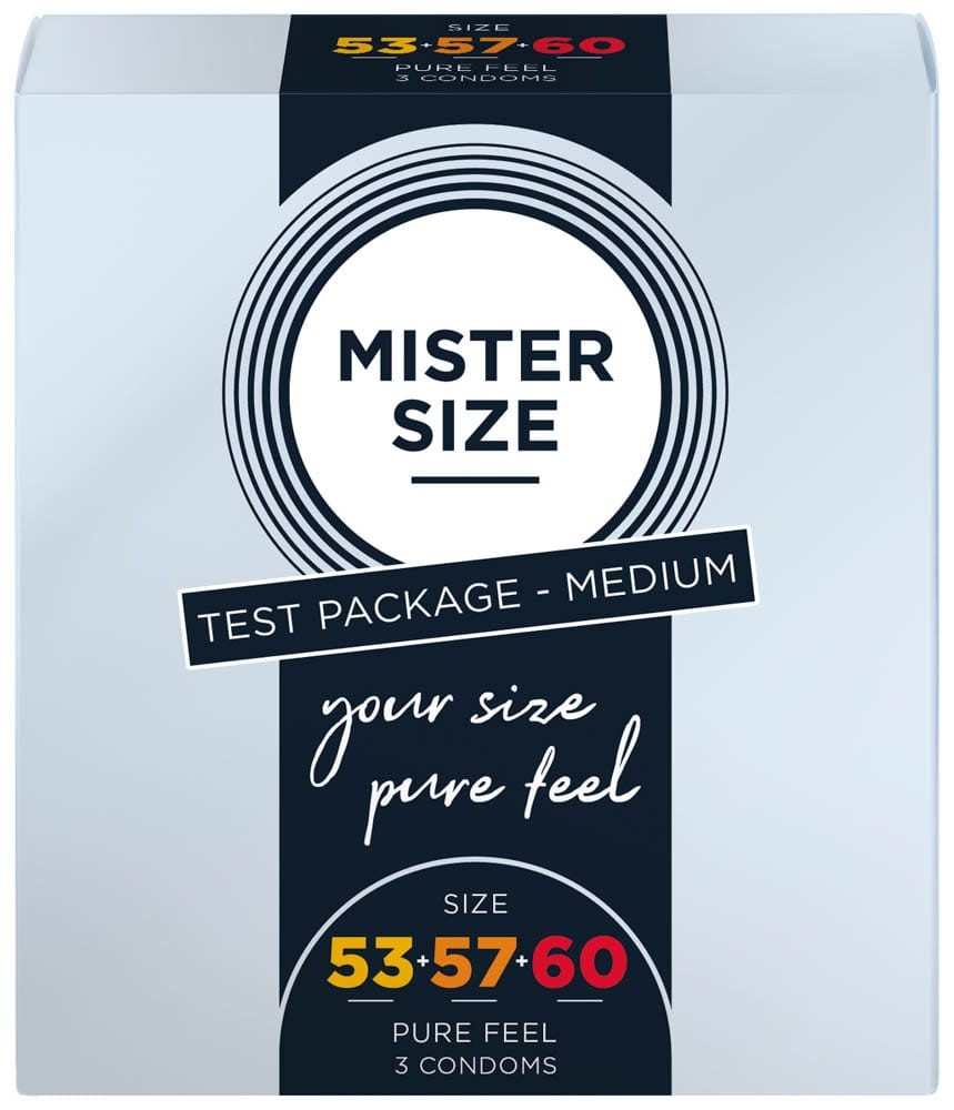 MISTER SIZE - 53-57-60 (3 condoms) - Óvszerek