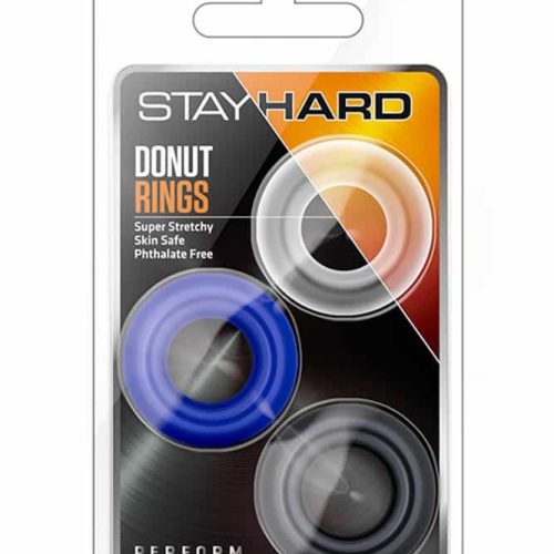 Stay Hard Donut Rings Assorted - Péniszgyűrűk - Mandzsetták