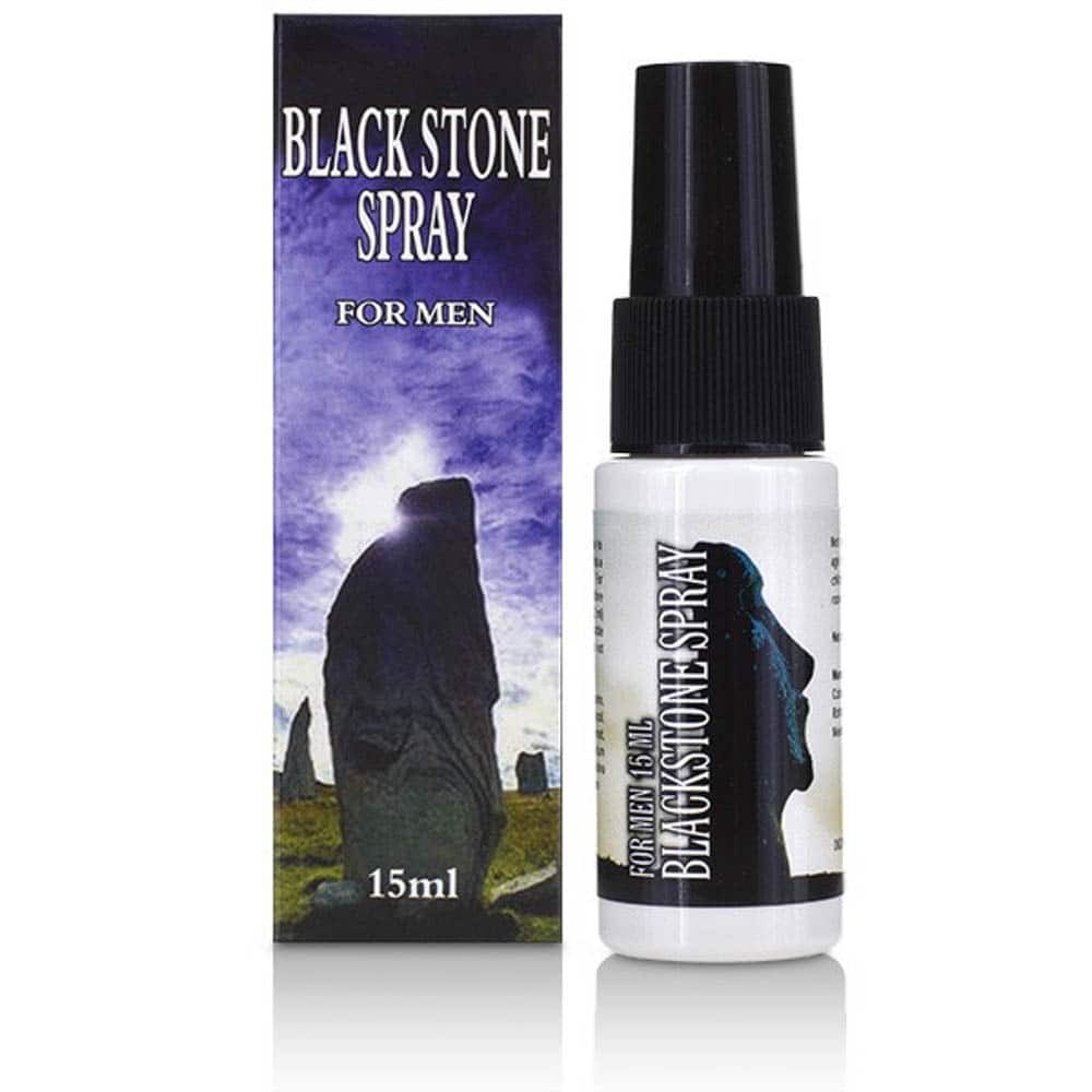 Black Stone Spray for Men - 15 ml - Késleltető termékek
