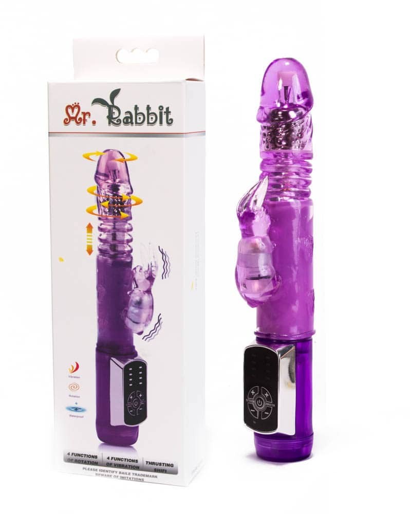 Mr. Rabbit Vibrator Purple - Nonfiguratív vibrátorok