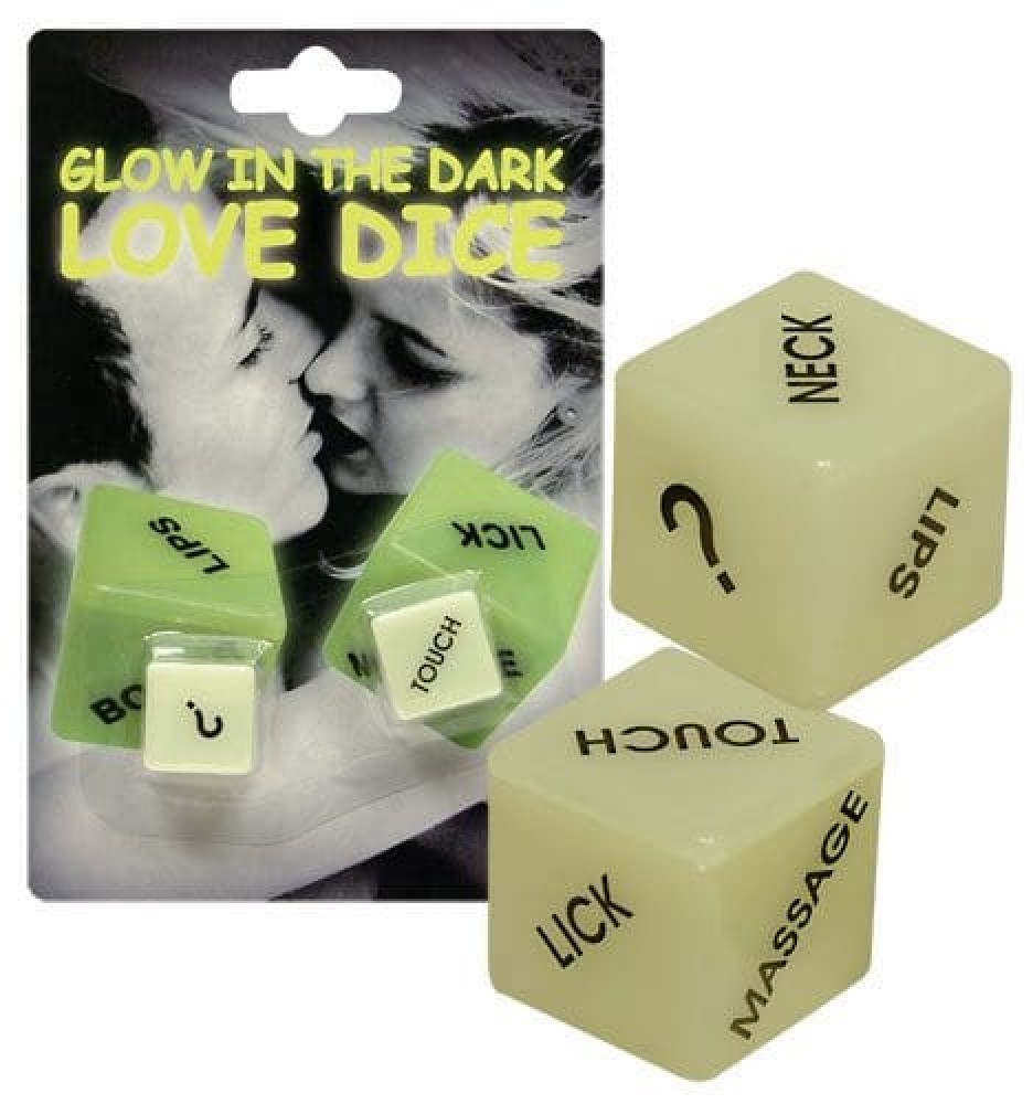 Love Dice Glow In The Dark - Játék és ajándék