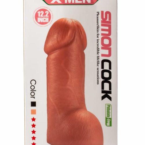 X-Men Simon 12.2" Cock Black - Dongok - Dildók