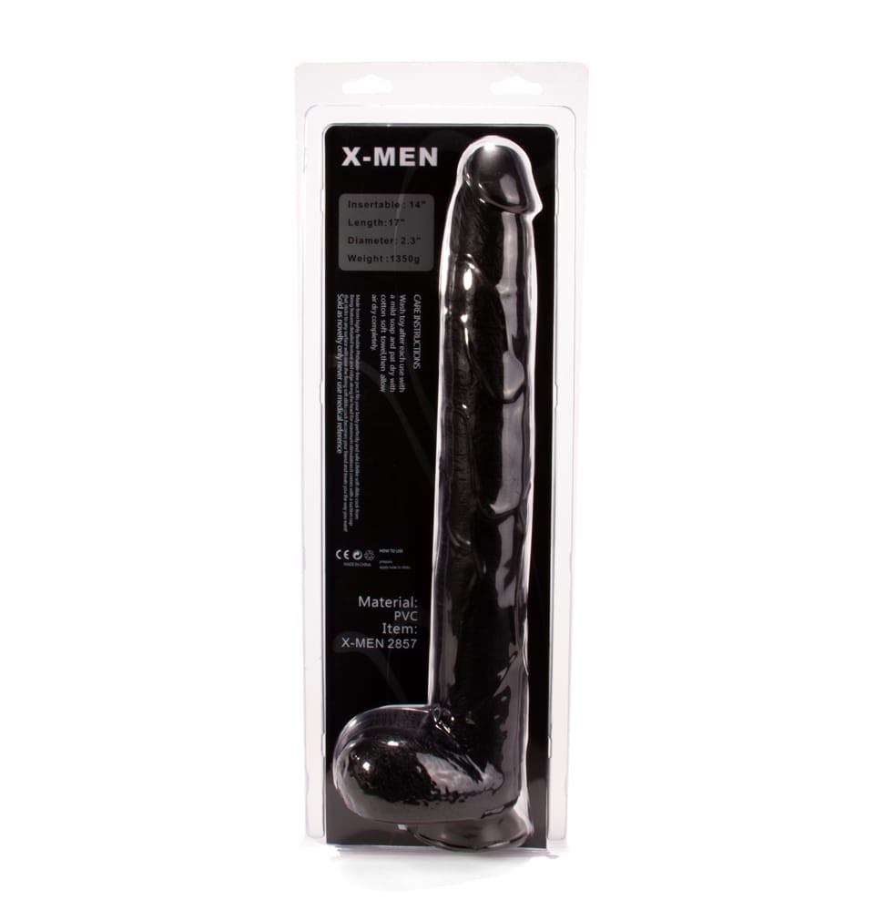 X-MEN Marcus's 17 inch Cock Black - Dongok - Dildók