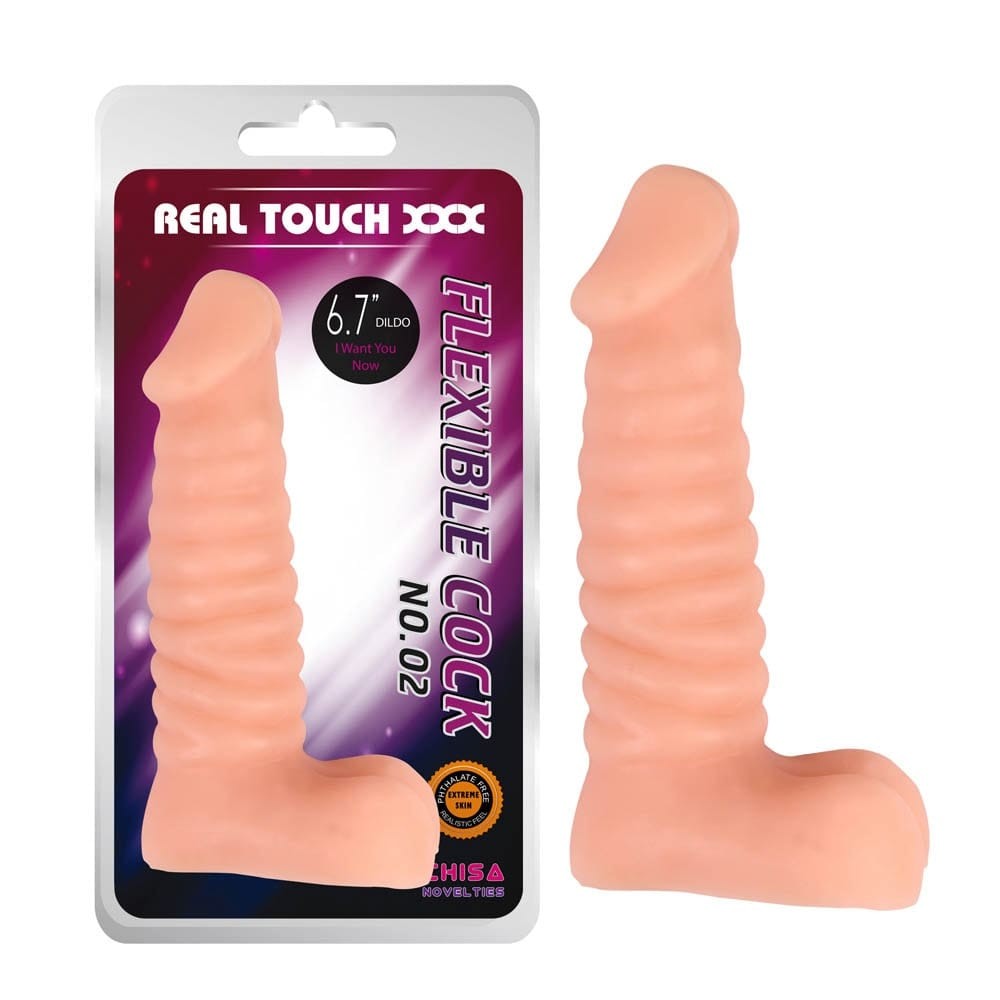 Real Touch XXX 6.7 inch Flexible Cock No.02 - Dongok - Dildók