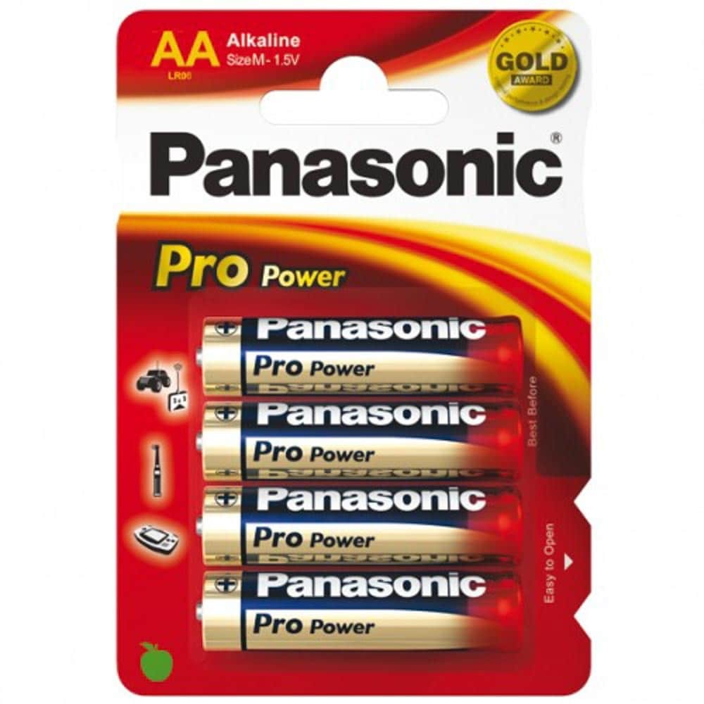 Panasonic Pro Power Alkaline Battery AA - Termék tartozékok