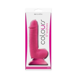 Colours - Softies - 6" Dildo - Pink - Dongok - Dildók