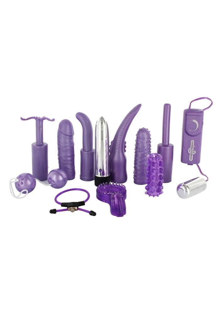 Dirty Dozen Sex Toy Kit Purple - Szettek (segédeszközök)