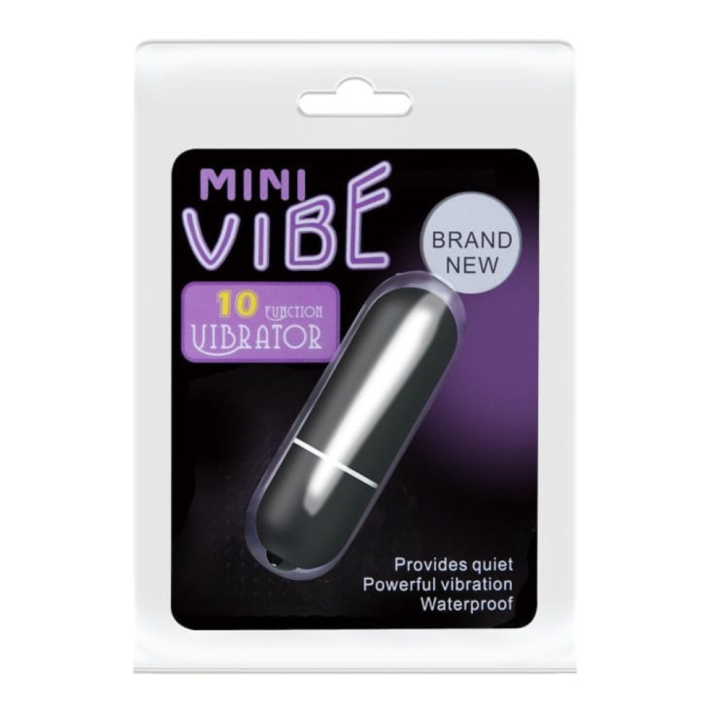 Mini Vibe Lady Finger Black - Mini vibrátorok és tojások