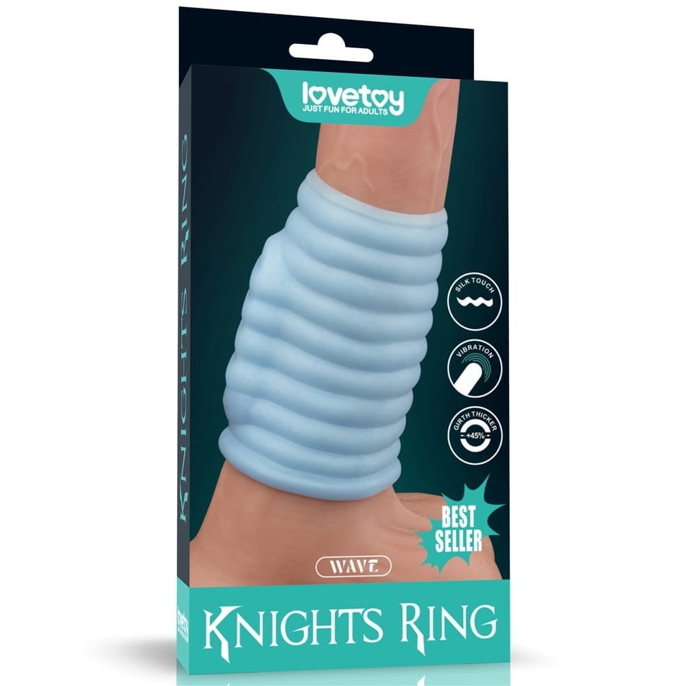 Vibrating Wave Knights Ring - Péniszgyűrűk - Mandzsetták