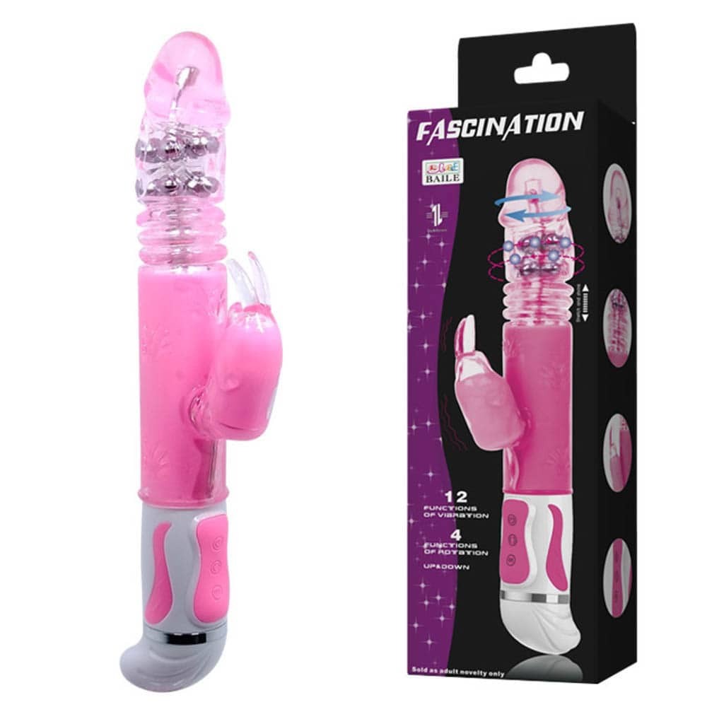 Fascination Bunny Vibrator Pink 2 - Nonfiguratív vibrátorok