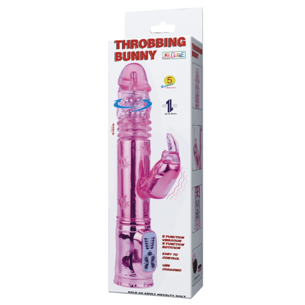 Bunny Vibrator Purple - Nonfiguratív vibrátorok