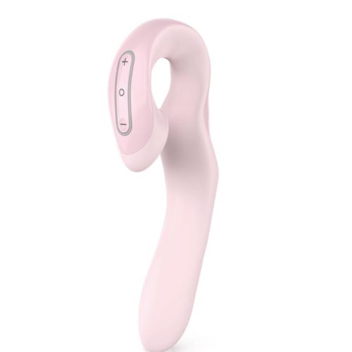 Zini Roae SE Three-way Pleasure Vibrator Pink - Nonfiguratív vibrátorok