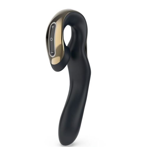 Zini Roae SE Three-way Pleasure Vibrator Black Gold - Nonfiguratív vibrátorok