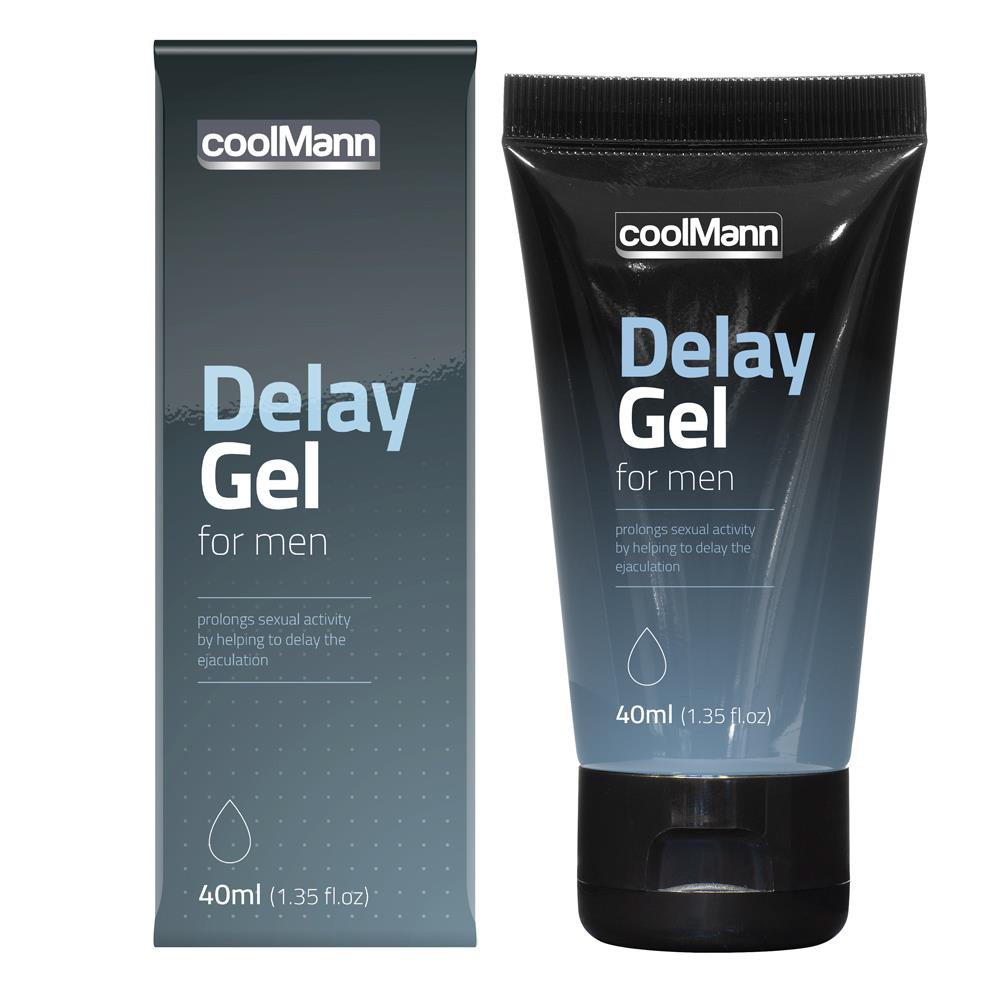 CoolMann Delay Gel (40ml) (en/de/es/fr/it/nl) - Késleltető termékek