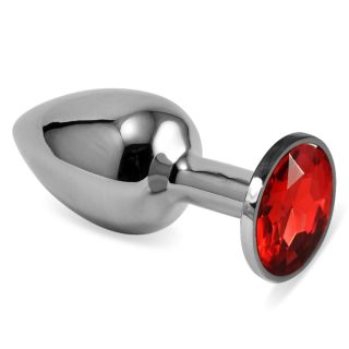 Rosebud Classic Metal Plug S Red - Fenékdugók