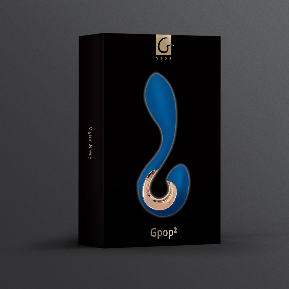 Gpop2 - Indigo Blue - Nonfiguratív vibrátorok