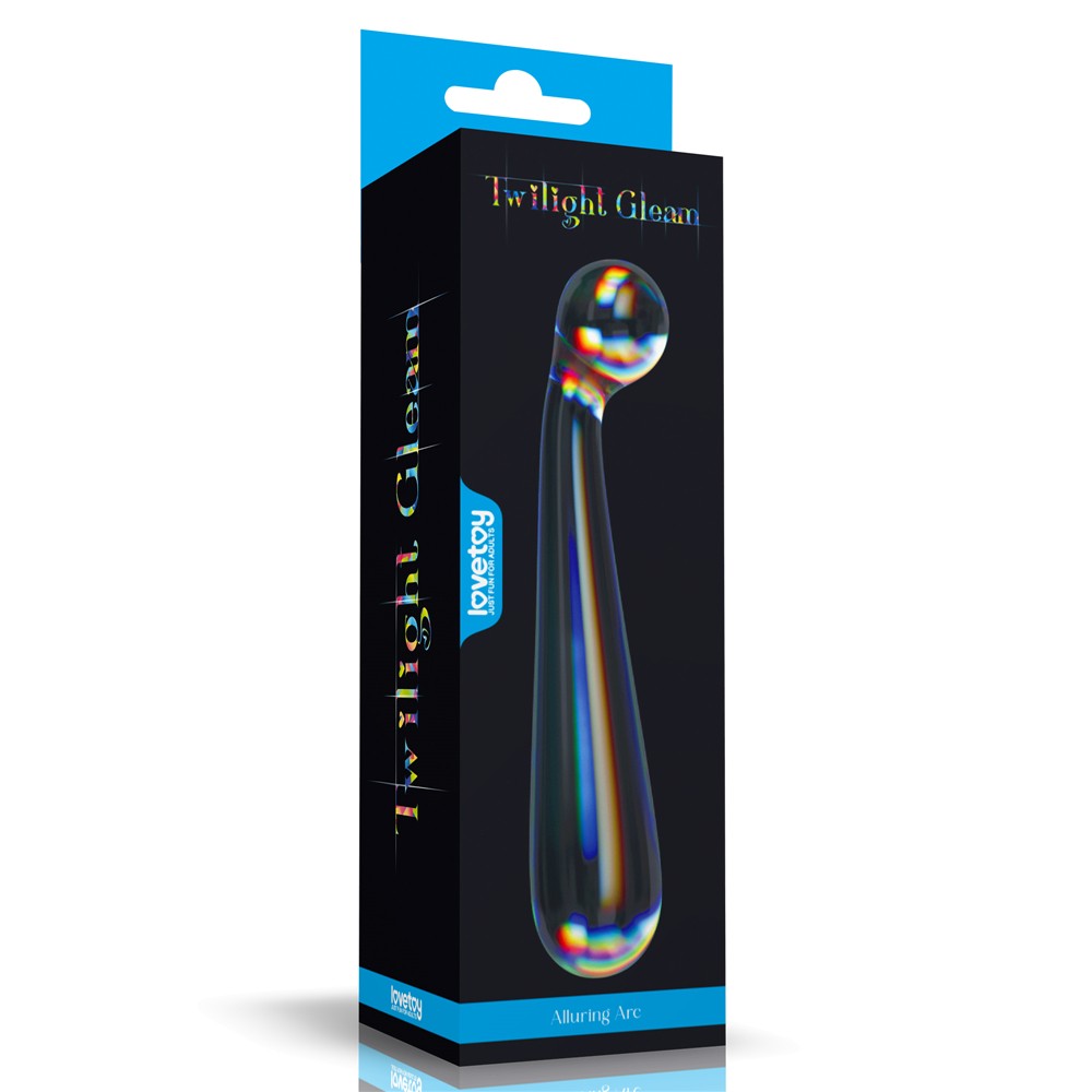 Twilight Gleam Glass Dildo- Alluring Arc - Dongok - Dildók