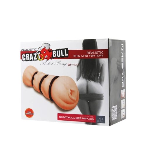 Crazy Bull Pocket Pussy 3D Vagina - Férfi maszturbátorok