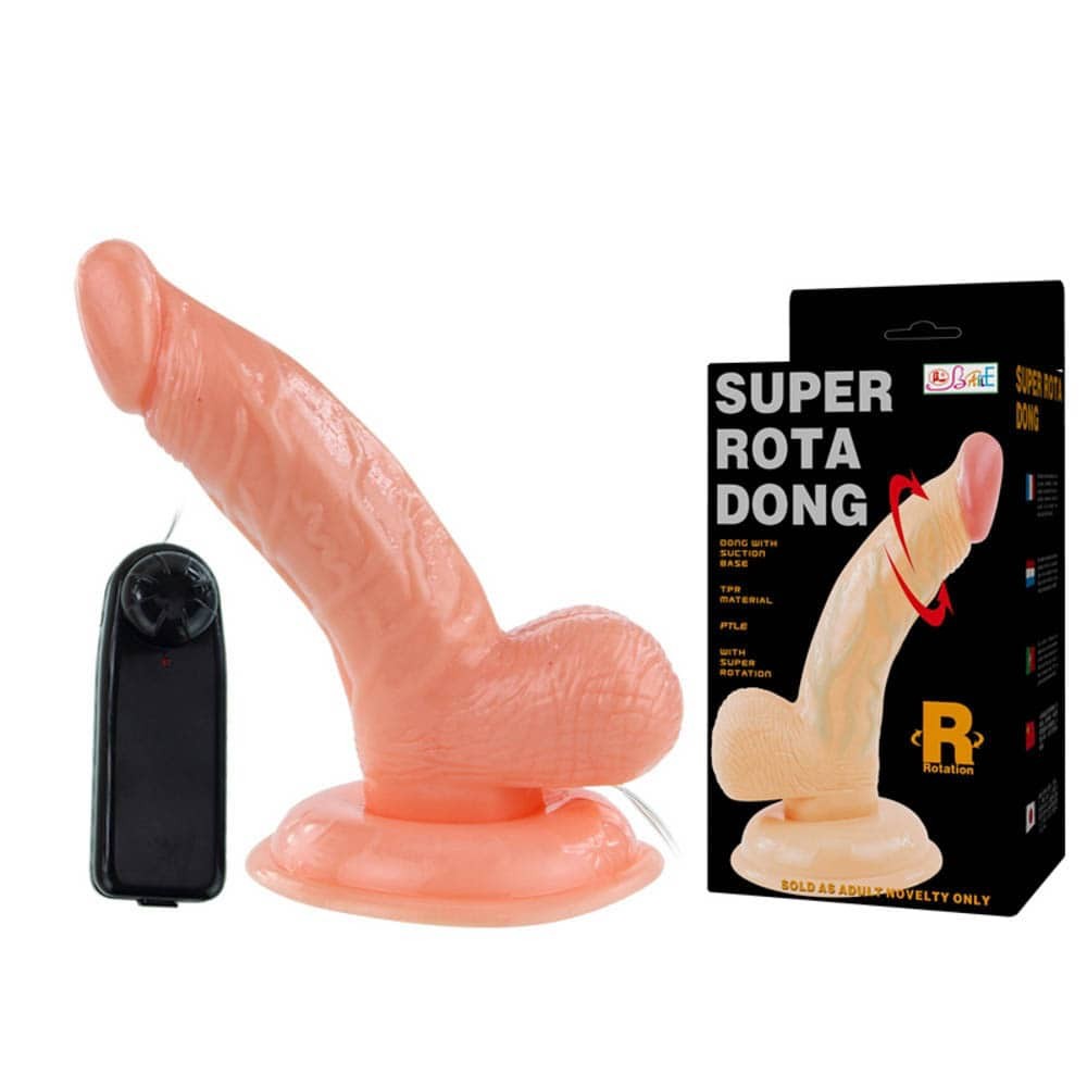 Super Rota Dong Flesh 1 - Realisztikus vibrátorok