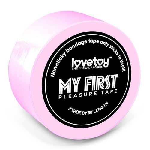 My First Non-Sticky Bondage Tape Pink - Bilincsek - Kötözők
