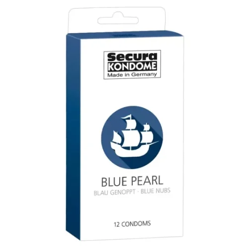 Secura Blue Pearl 12pcs - Óvszerek