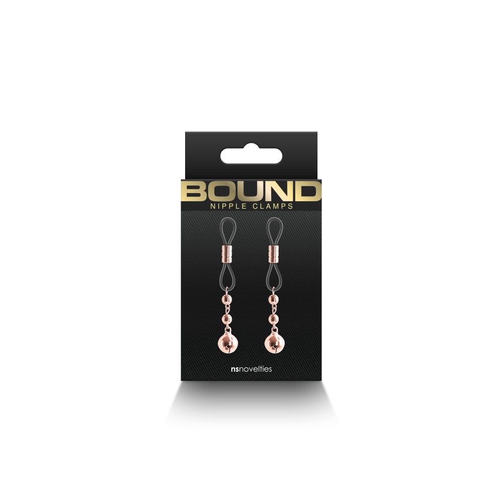 Bound – Nipple Clamps – D1 – Rose Gold