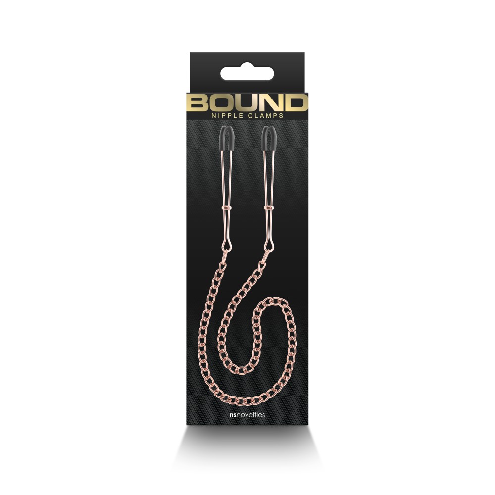 Bound – Nipple Clamps – DC3 – Rose Gold