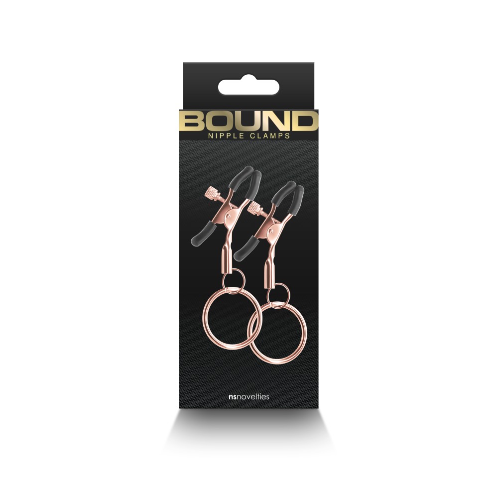 Bound – Nipple Clamps – C2- Rose Gold