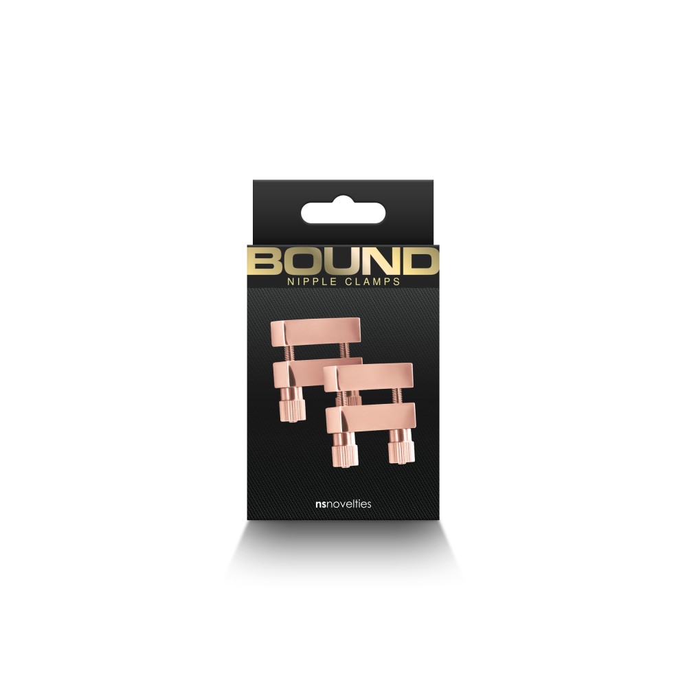 Bound – Nipple Clamps – V1 – Rose Gold
