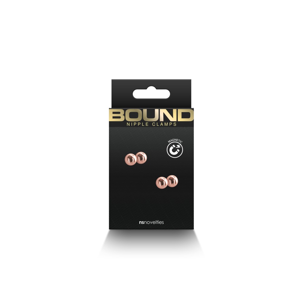 Bound – Nipple Clamps – M1 – Rose Gold