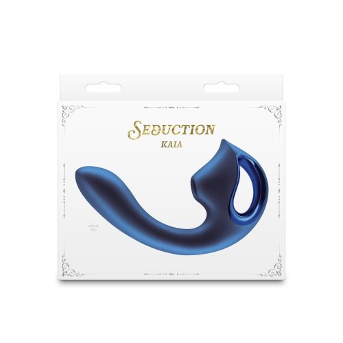 Seduction - Kaia - Metallic Blue - Nonfiguratív vibrátorok