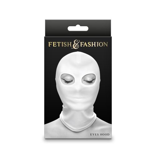 Fetish & Fashion - Eyes Hood - White - Alternate Package - Maszkok - Szemkötők - Fejfedők