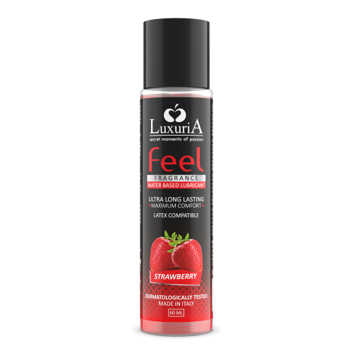 Feel Fragrance Fragola Strawberry (60 ml) - Vízbázisú síkosítók