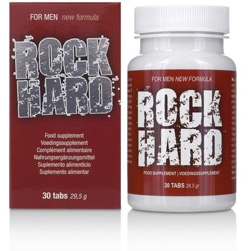 Rock Hard - 30 tabs (EN/DE/FR/ES/IT/PT/NL) - Növelők