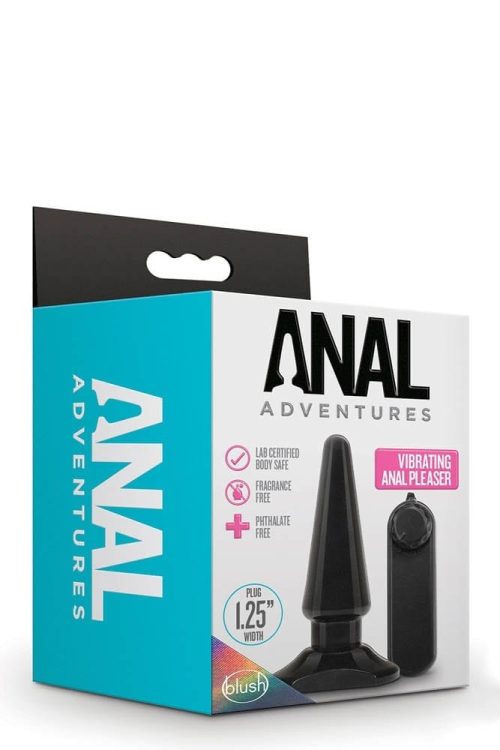 ANAL ADVENTURES - VIBRATING ANAL PLEASER - Fenékdugók