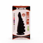 X-MEN 7" Butt Plug Black - Fenékdugók