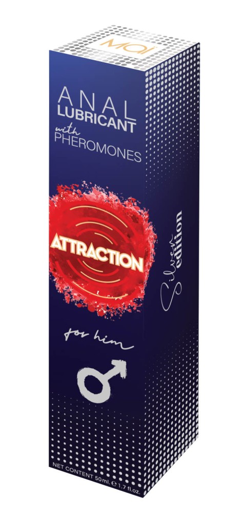 ANAL LUBRICANT WITH PHEROMONES ATTRACTION FOR HIM 50 ML - Vízbázisú síkosítók