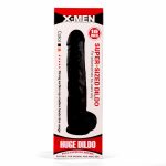 X-MEN 16" Super-Sized Dildo Black - Dongok - Dildók