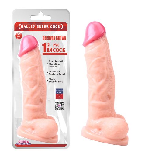 DeCovan Brown 10.4" Dildo - Dongok - Dildók