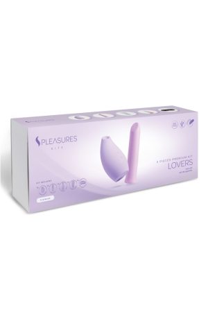 S Pleasures Velvet Lovers Kit - Purple & Purple - Szettek (segédeszközök)