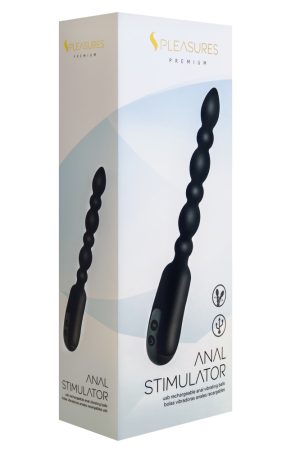 S Pleasures Premium Anal Stimulator Black - Fenékdugók