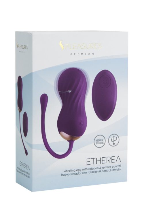 ETHEREA Purple - Mini vibrátorok és tojások