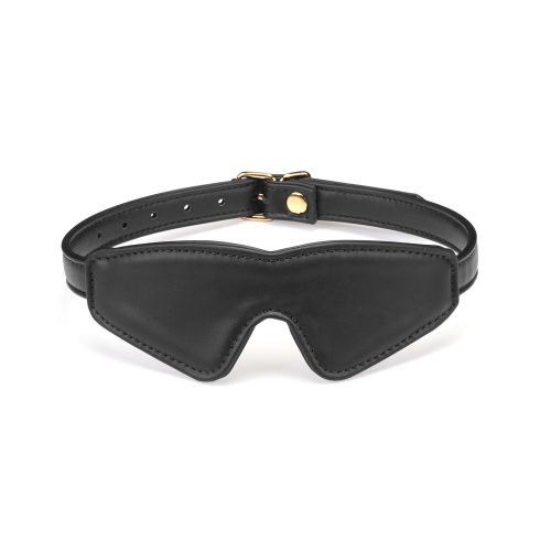 Black Organosilicon Blindfold - Maszkok - Szemkötők - Fejfedők