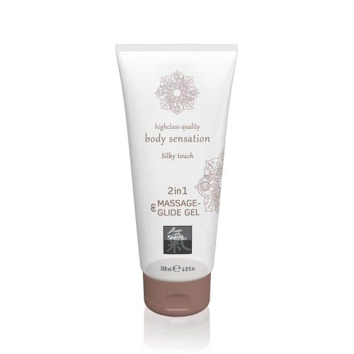 Massage- & Glide Gel 2 in 1 - Silky touch 200ml - Masszázsgyertyák és olajok